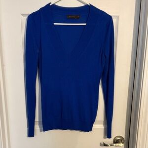 The Limited Royal Blue V-Neck Sweater